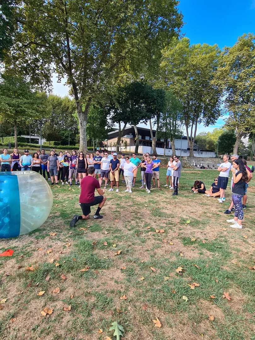 Bubble foot Bordeaux UniGames - bubble foot bulle jeu