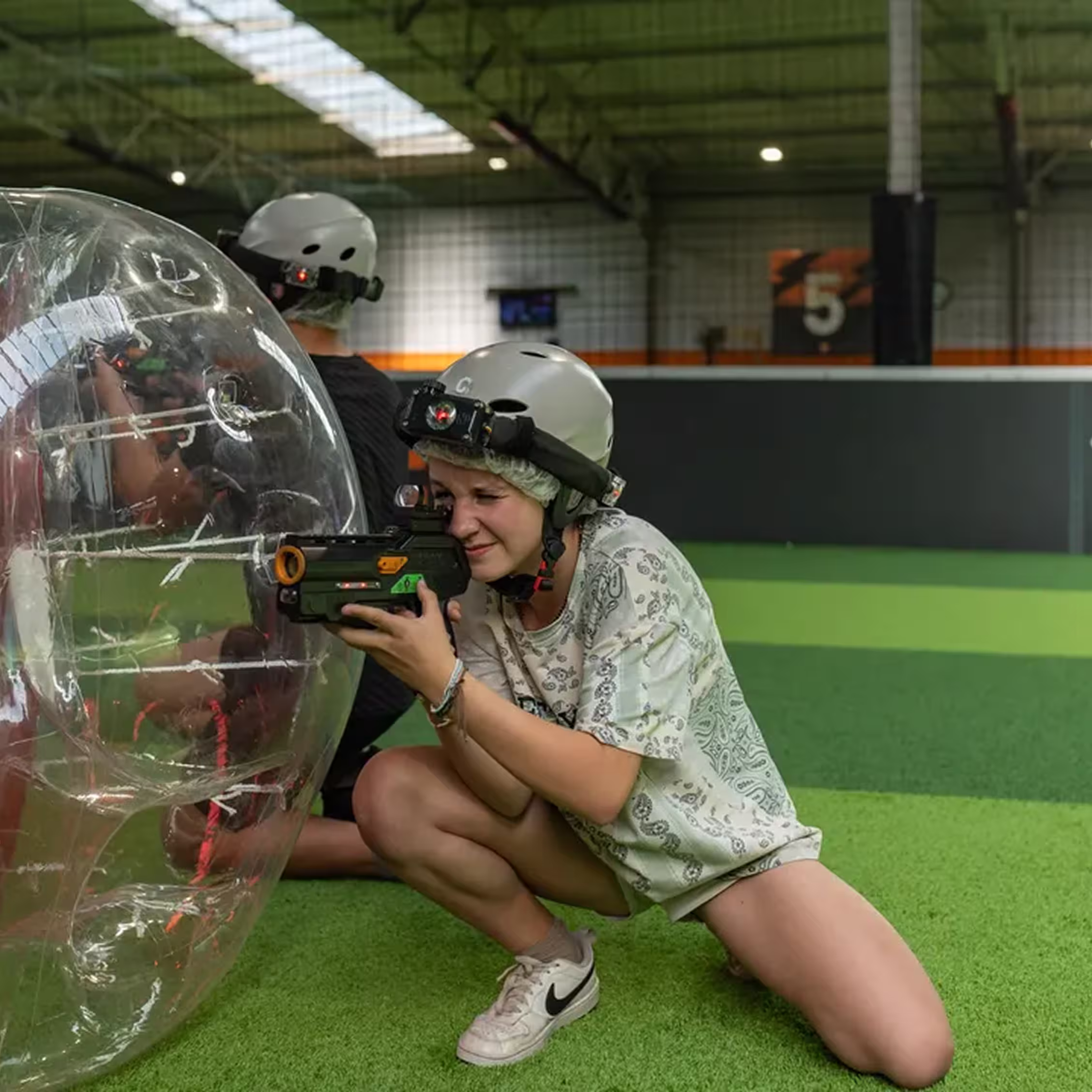 Laser game Bordeaux UniGames - balle