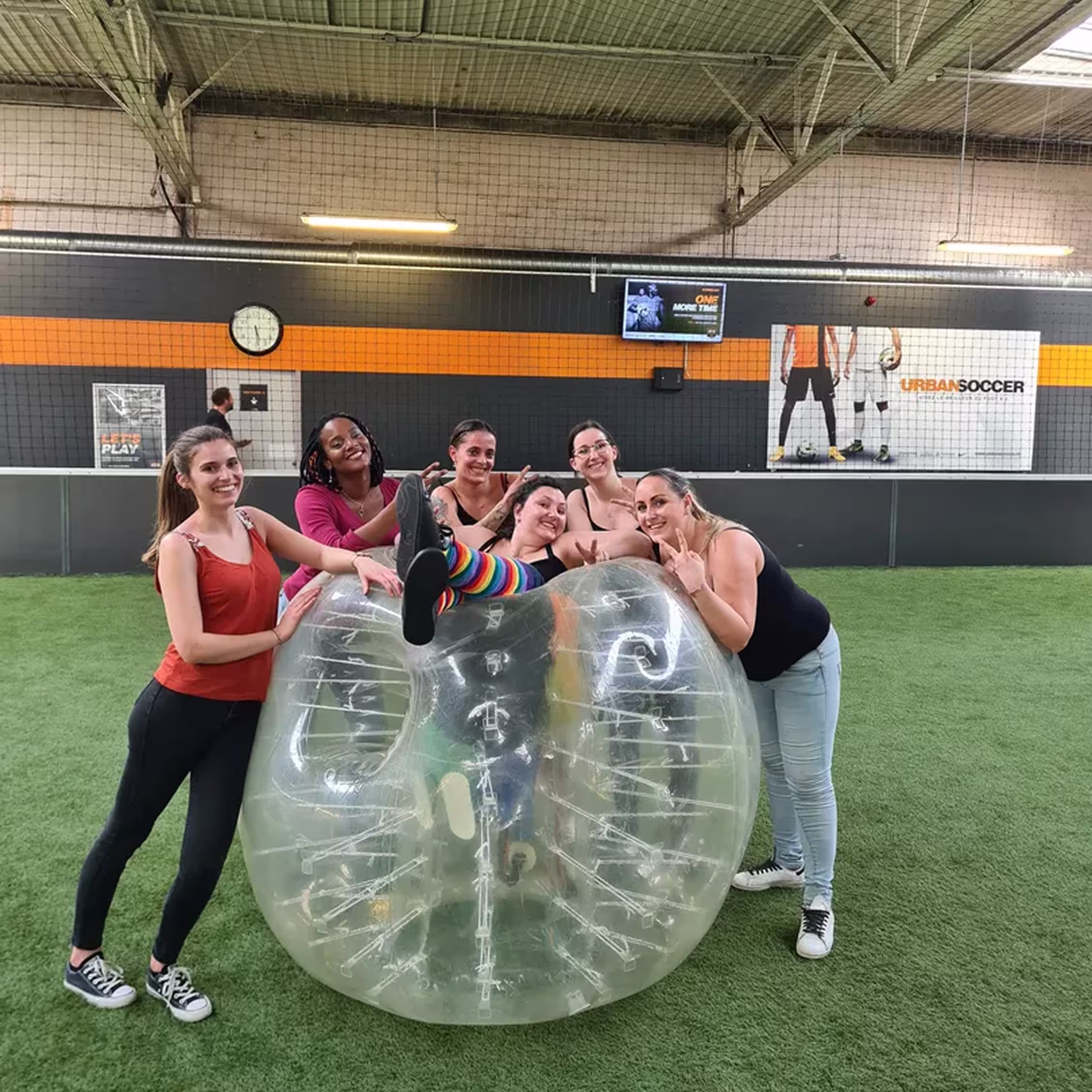 Bubble foot Bordeaux UniGames - bubble foot bulle femmes