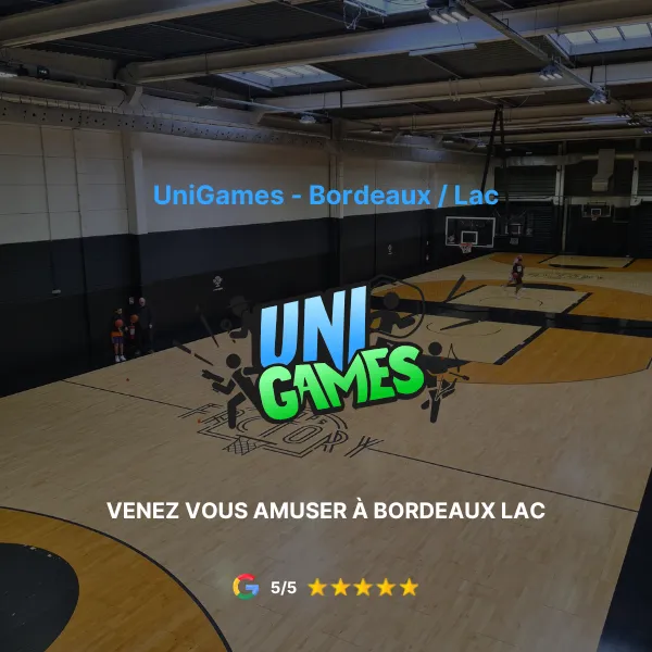 Sortie en groupe Bordeaux - basketball terrain interieur
