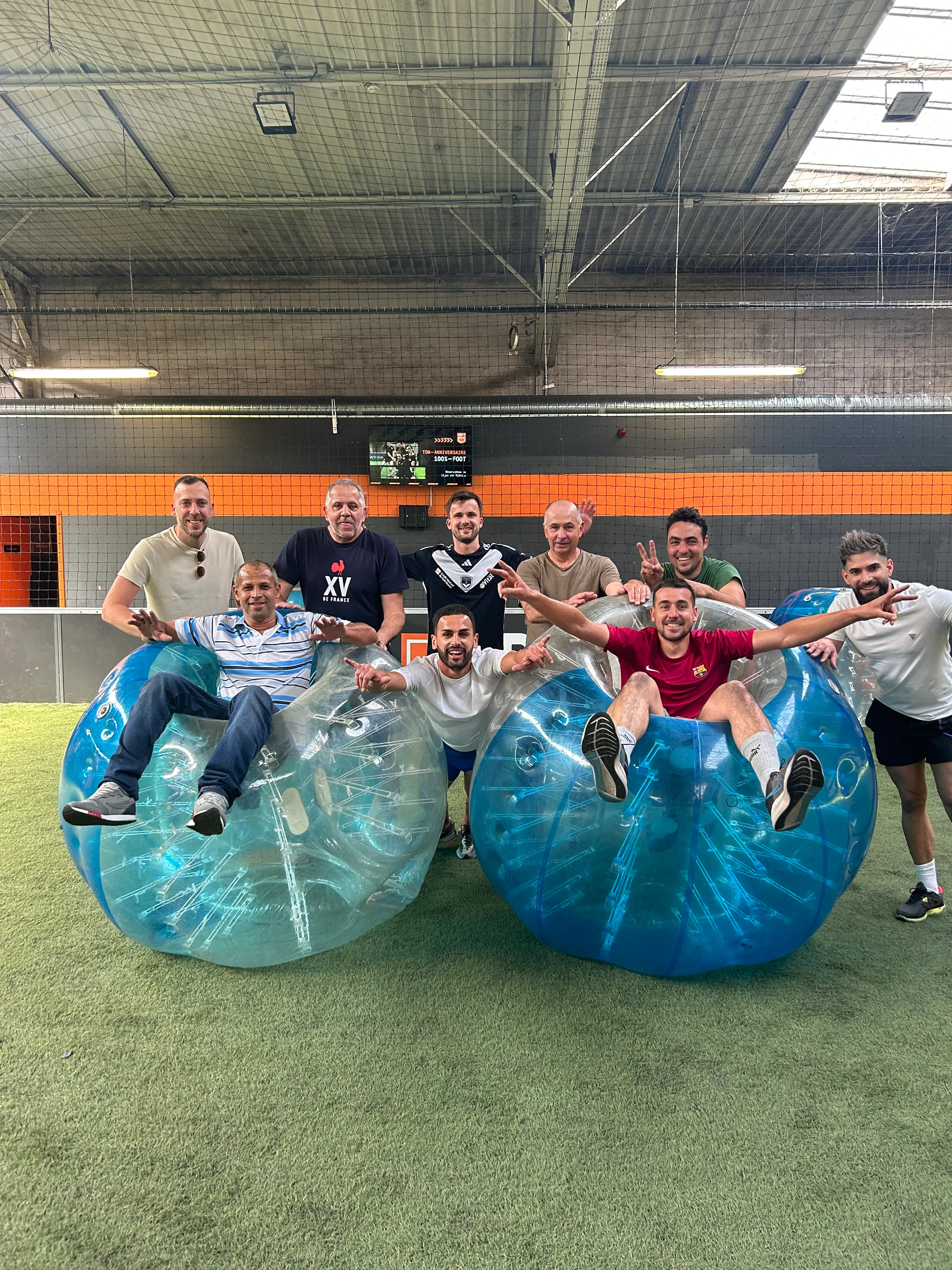 Bubble foot Bordeaux UniGames - bubble foot bulle balle