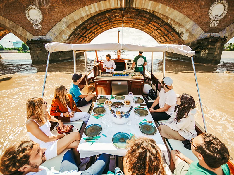 Croisière apéro sur la Garonne : détente et vues imprenables